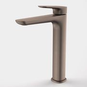 Caroma Contura II Tower Basin Mixer - Brushed Bronze gallery detail image