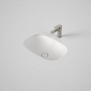 Caroma Contura II Undercounter Basin - Matte White gallery detail image