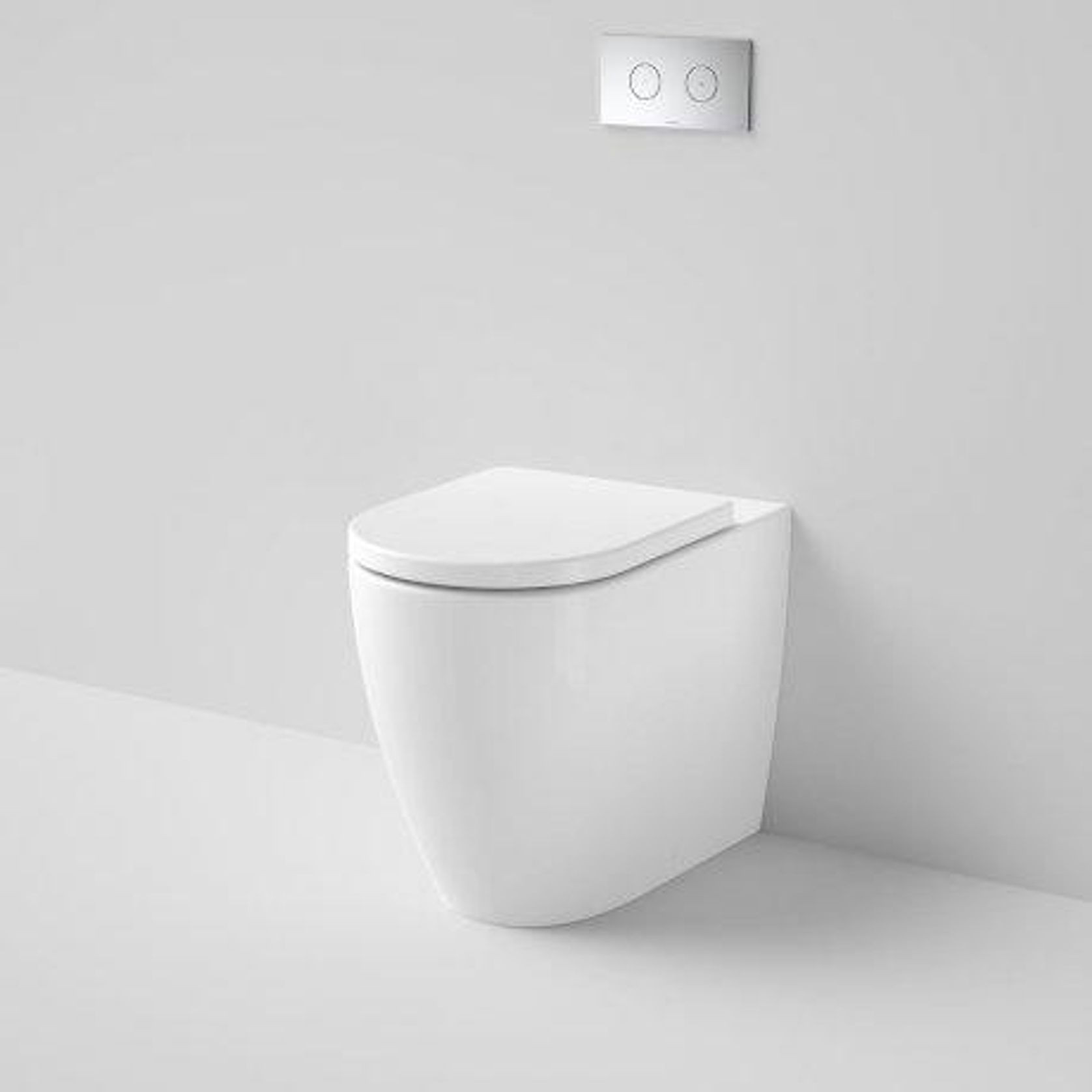 Caroma Urbane II Cleanflush Invisi Series II Wall Faced Toilet Suite gallery detail image
