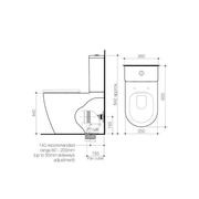 Caroma Urbane II Cleanflush Wall Faced Toilet Suite gallery detail image