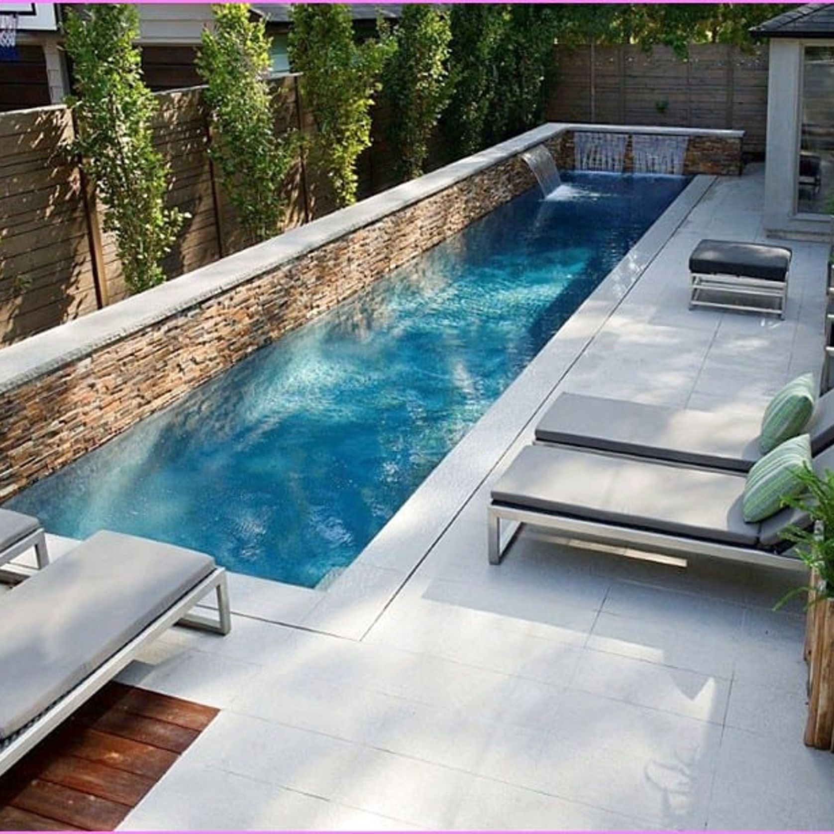 Silver Grey Granite Pool Coping gallery detail image