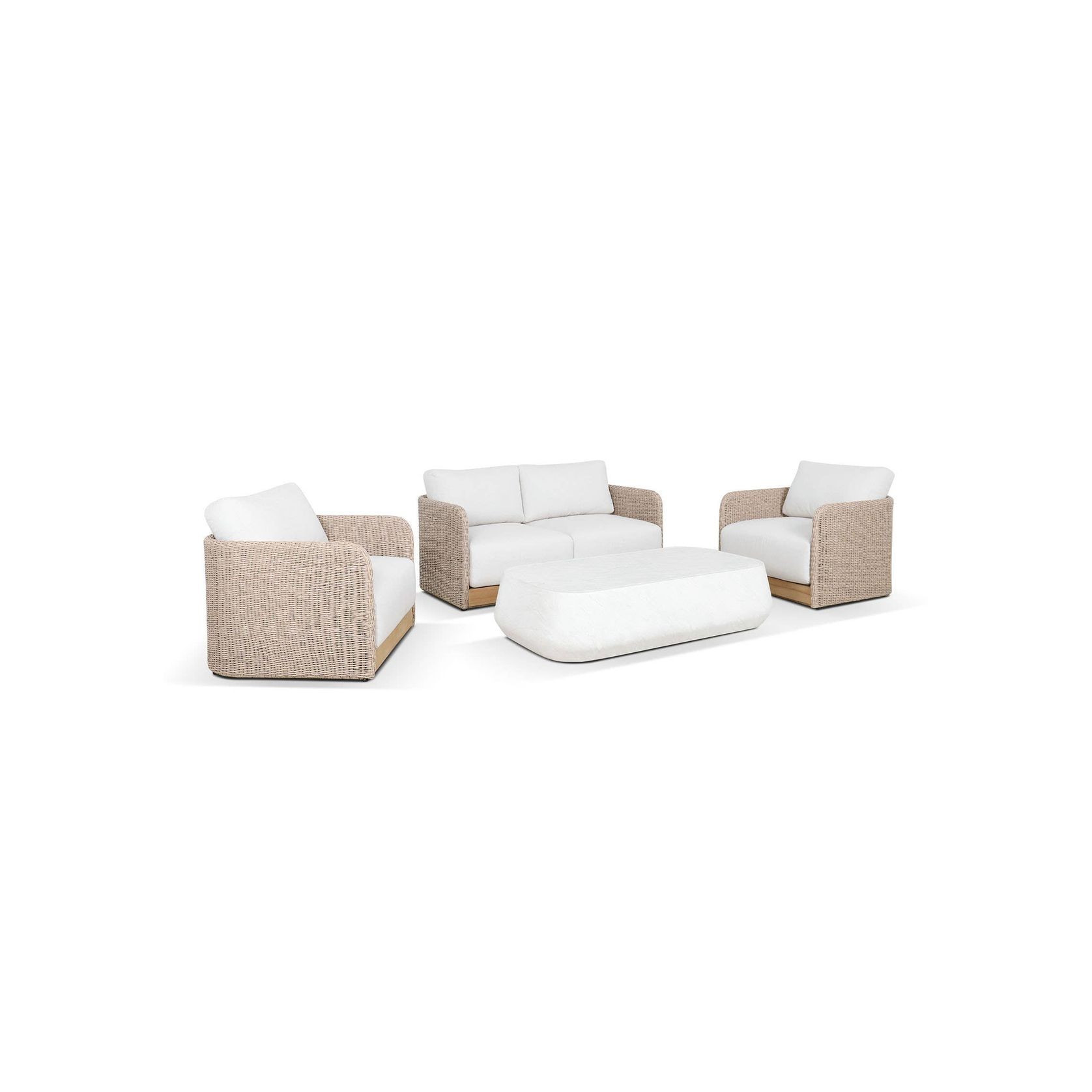 Bodrum 4pc Outdoor Lounge Setting gallery detail image