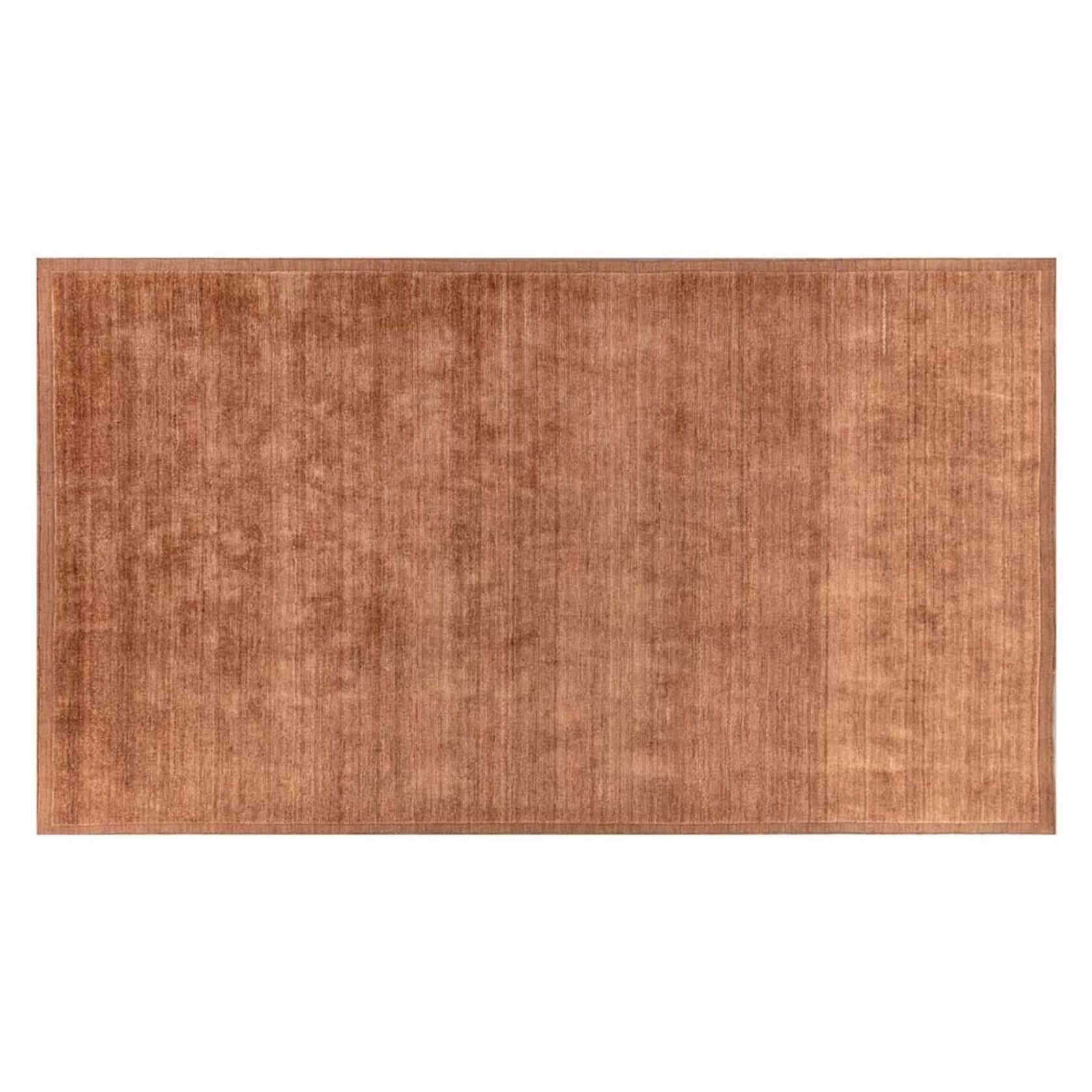 Soren Liv Bower Frame Rug - Rust gallery detail image
