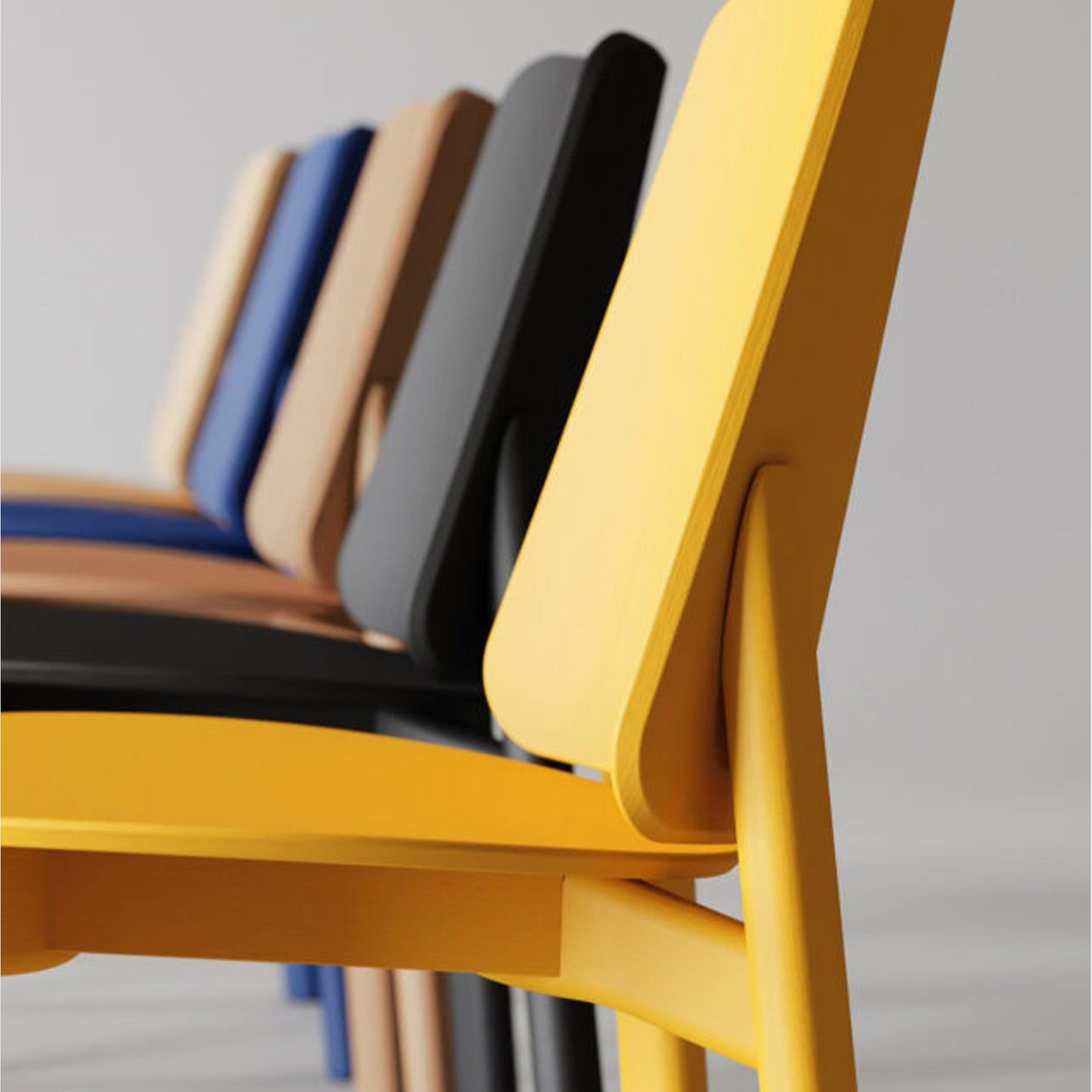 Billa Wooden Chair gallery detail image