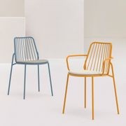 Billa Steel Chair with Arms gallery detail image