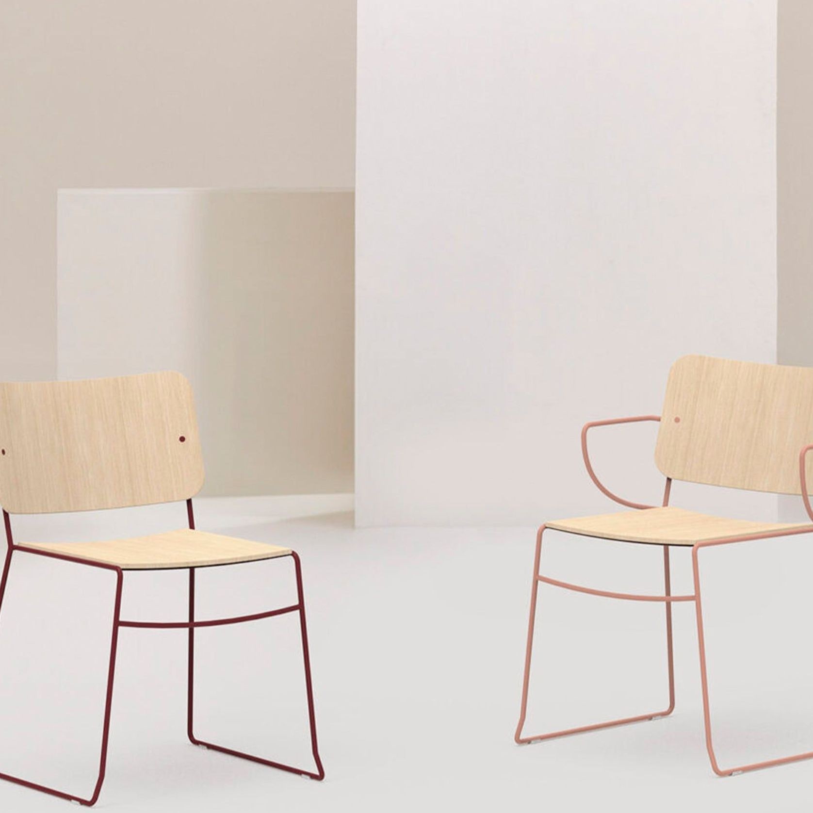 Button Down Chair with Arms gallery detail image
