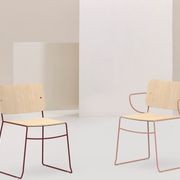 Button Down Chair with Arms gallery detail image