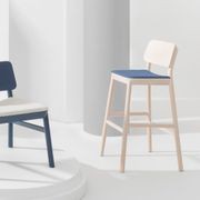 Drum Stool with Backrest gallery detail image