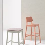 Drum Stool with Backrest gallery detail image