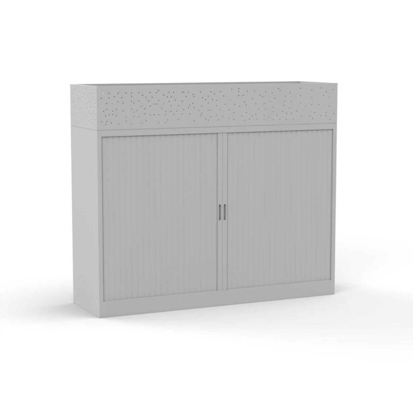 Titan Tambour door incl Planter Box 1530 White gallery detail image
