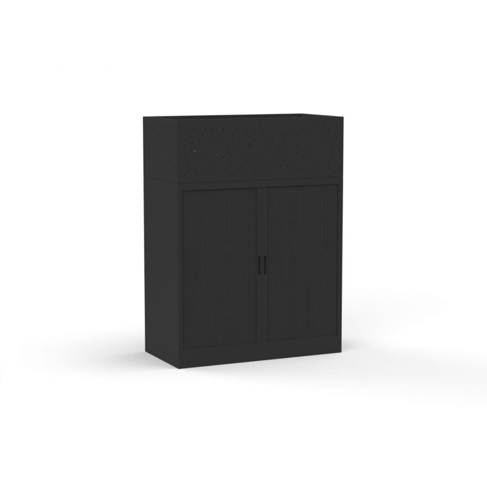 Titan Tambour door incl Planter Box 900 Black gallery detail image