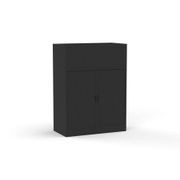 Titan Tambour door incl Planter Box 900 Black gallery detail image