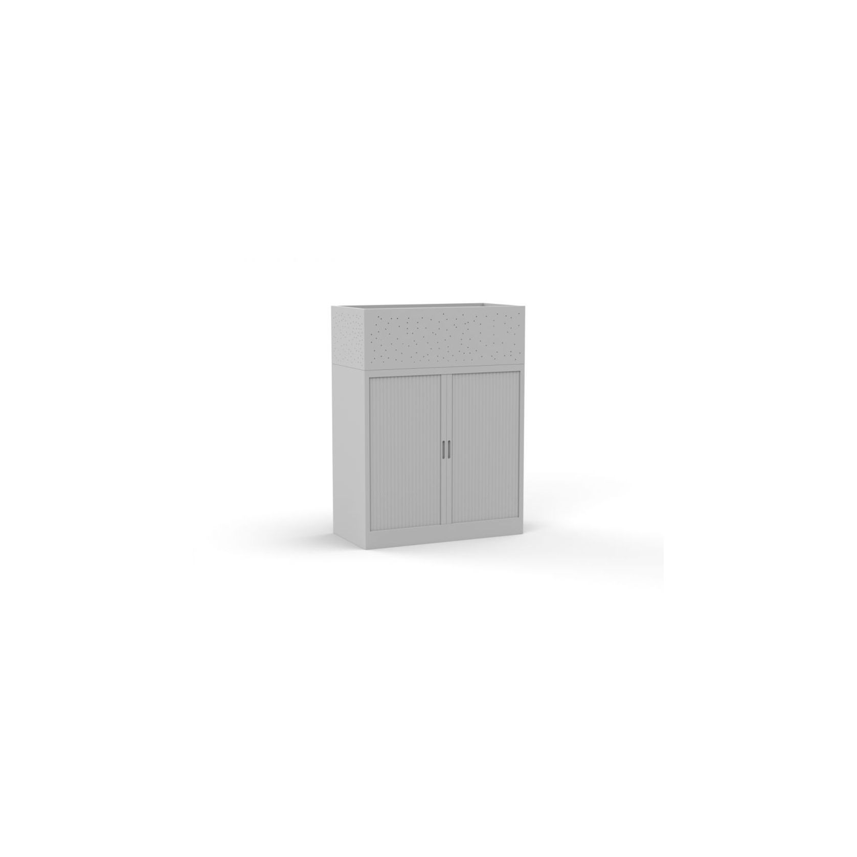Titan Tambour door incl Planter Box 900 White gallery detail image