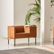 Brix Armchair - Wide Arm & Auxiliary Table gallery detail image