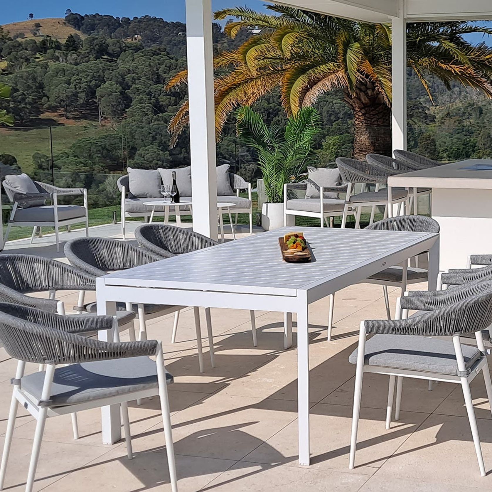 Bronte Outdoor Extension table - 200 / 320cm gallery detail image