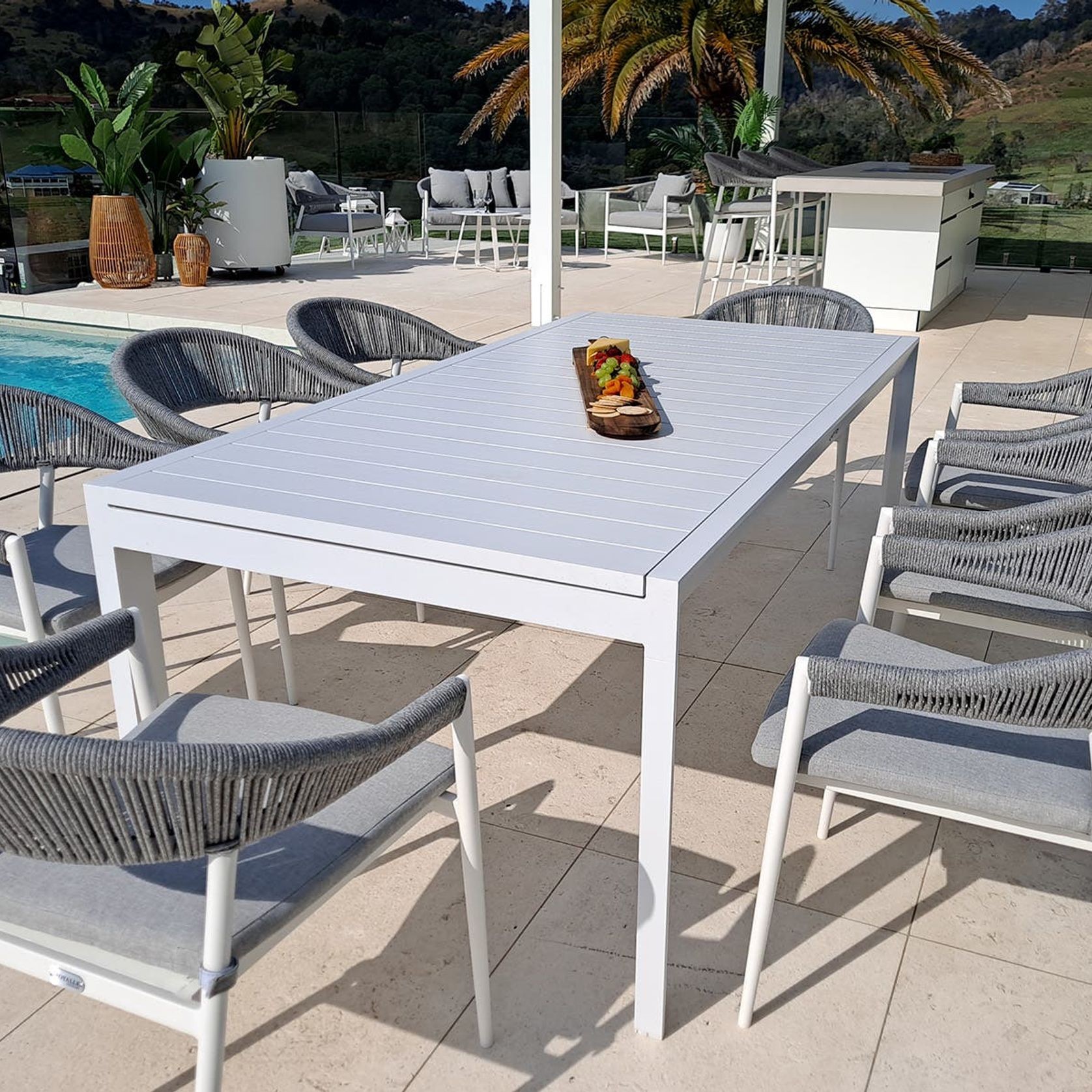 Bronte Outdoor Extension table - 200 / 320cm gallery detail image
