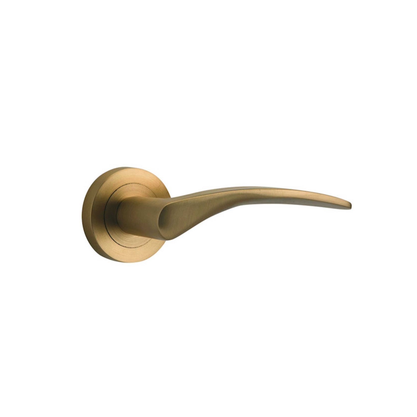 Oxford Door Lever Round Rose gallery detail image