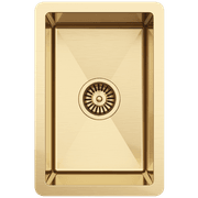 Brushed Brass Gold Jeeves 300x450 Single Bowl Butler Sink gallery detail image