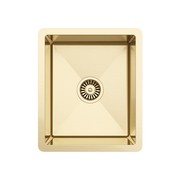 Brushed Brass Gold Maya 380x450 Single Bowl Sink gallery detail image