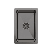 Brushed Gunmetal Penny 510x450 Single Bowl Sink gallery detail image