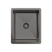 Brushed Gunmetal Maya 380x450 Single Bowl Sink gallery detail image