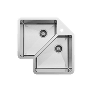 Ella Corner Double Bowl Sink gallery detail image