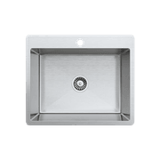 River 600x500 Medium Single Bowl Tap Landing Sink gallery detail image