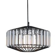 Butler Crystal Pendant Light - Black gallery detail image