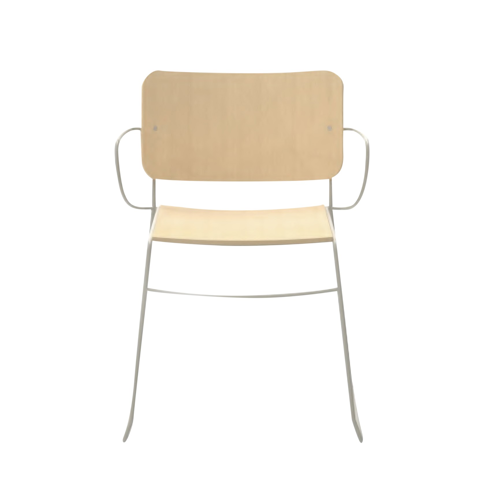 Button Down Chair with Arms gallery detail image