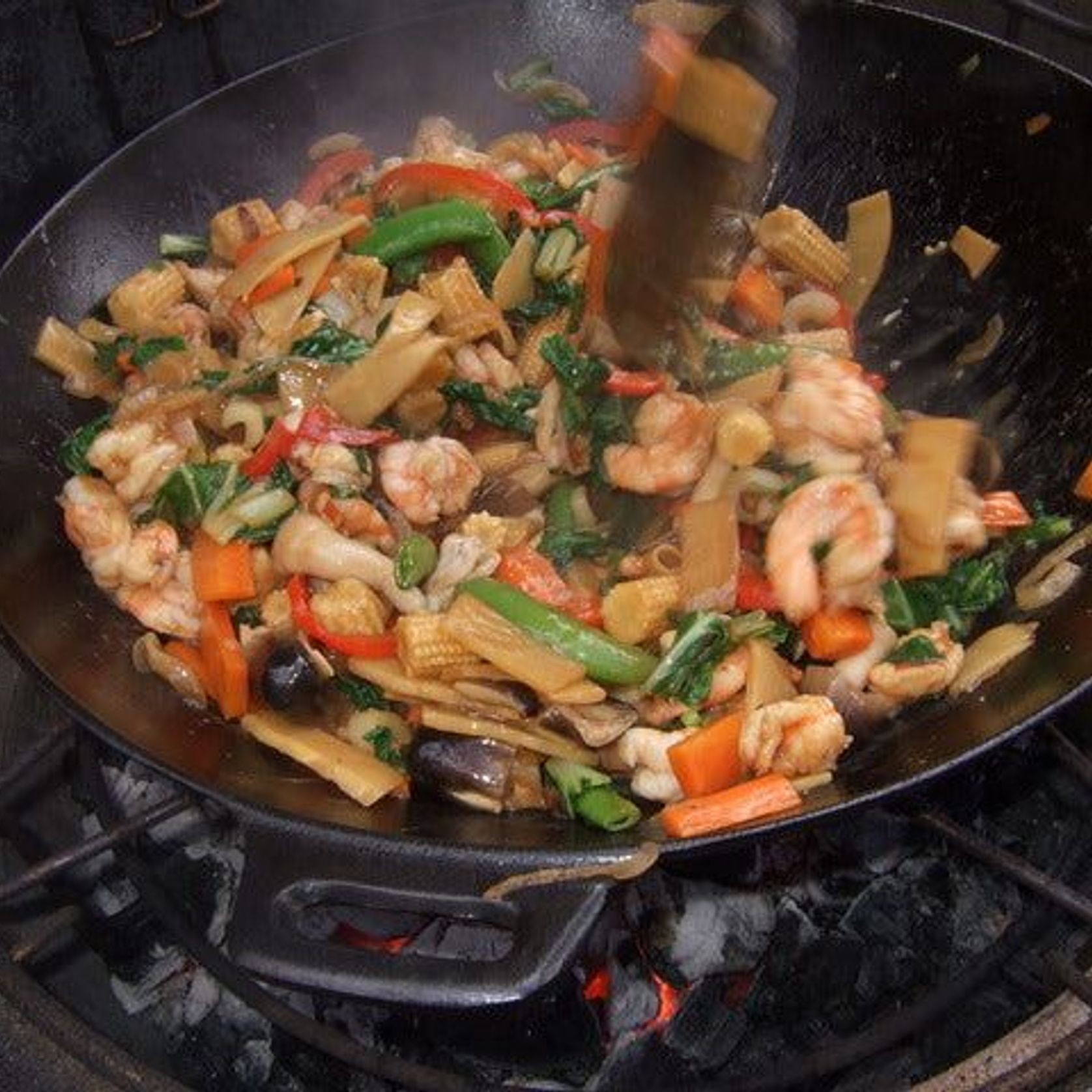 Kamado Joe Cast Iron Wok gallery detail image