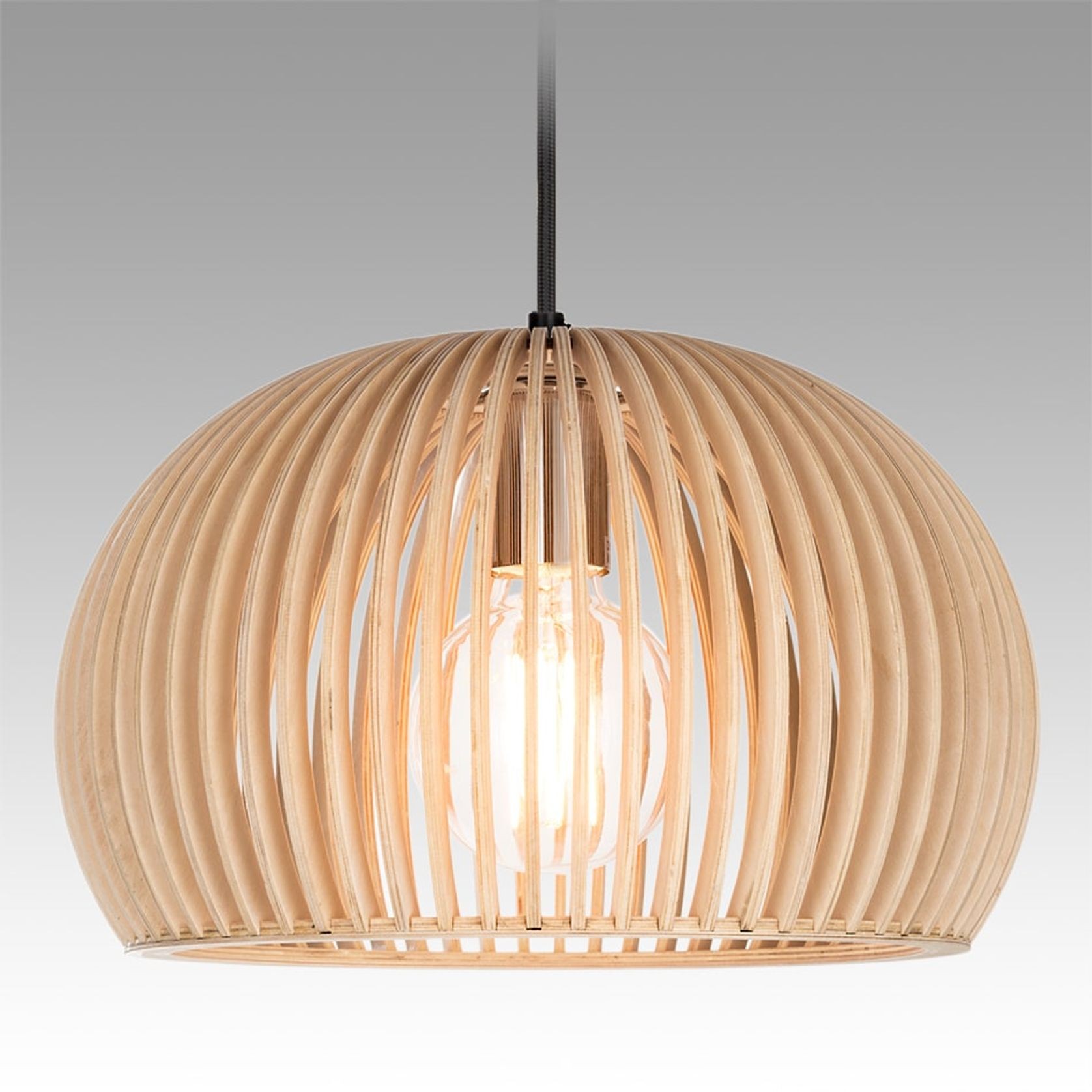 Cage Pendant V4 (Natural) gallery detail image