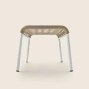 Calipso Cord Outdoor Ottoman By Flexform gallery detail image