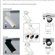 Omni Directional Can Light Surface Mounted Short gallery detail image