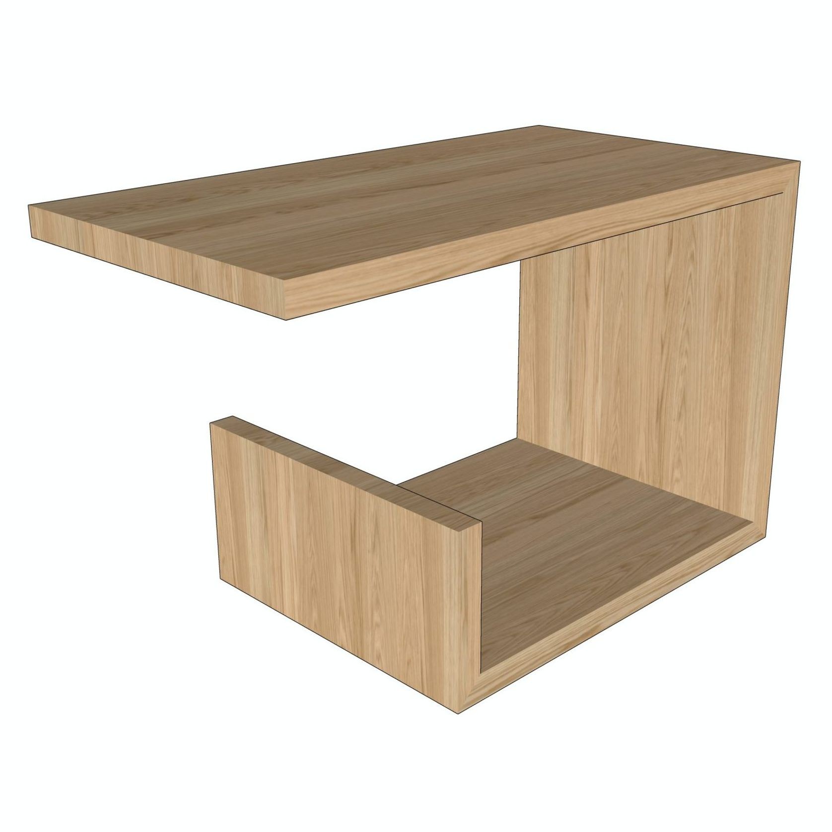 Cascade Vanity 900 - USA Oak Wood gallery detail image