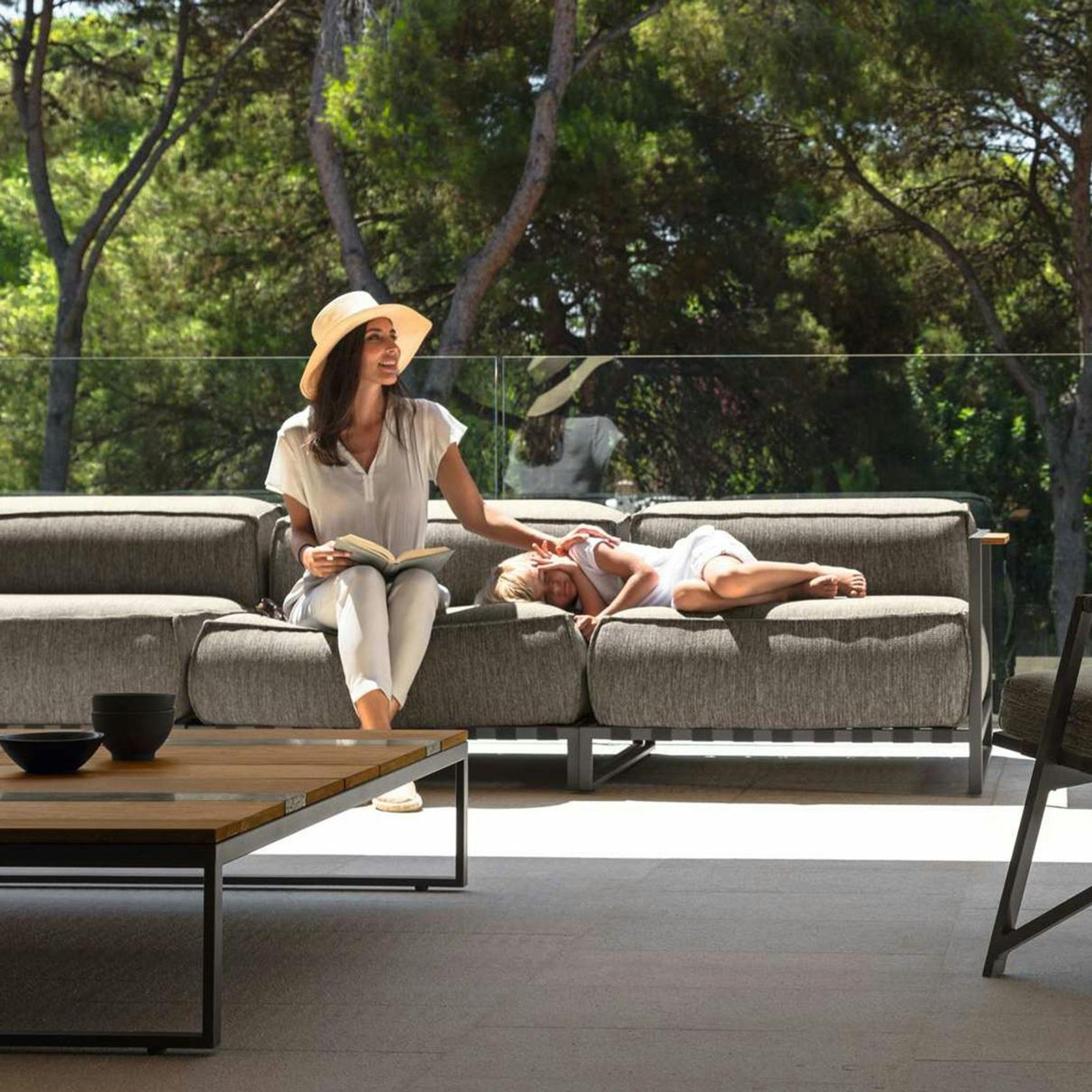 Casilda Outdoor Modular Sofa gallery detail image