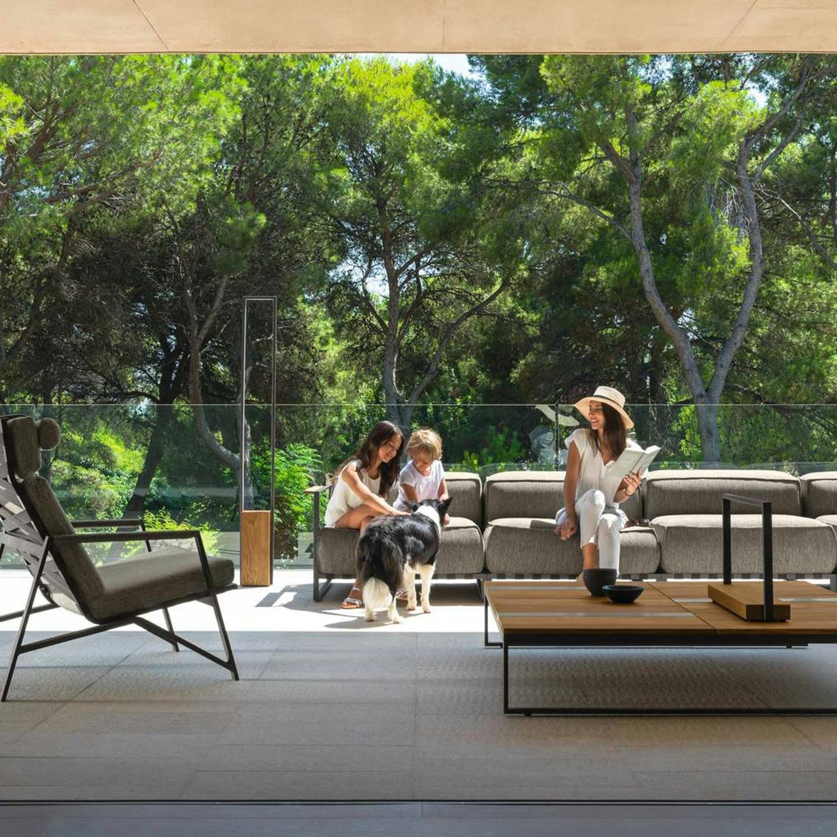 Casilda Outdoor Modular Sofa gallery detail image