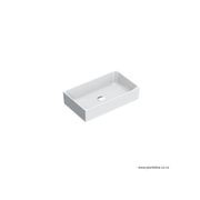Verso 60 Rectangle Vessel Basin White gallery detail image