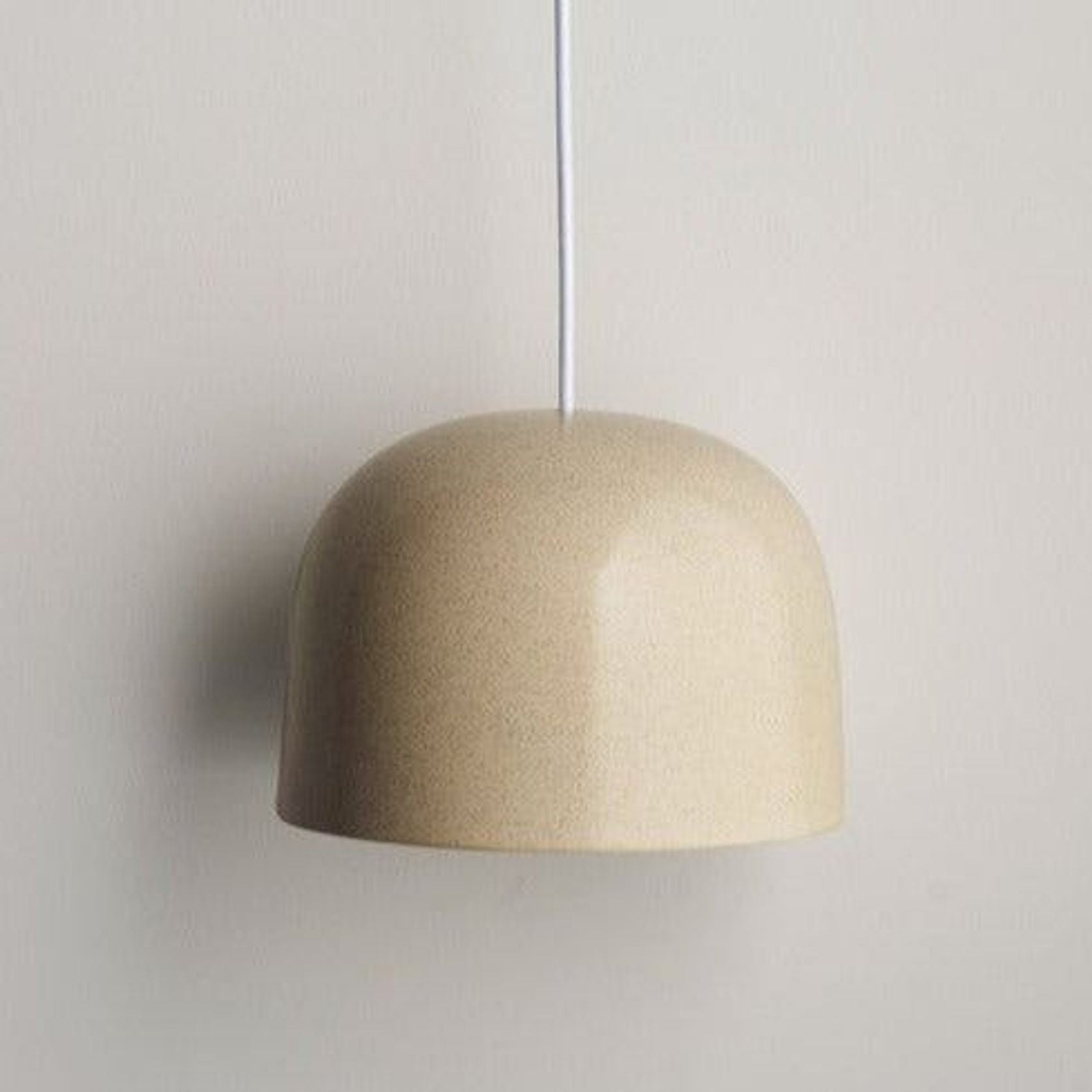 Ceramic Pendant Bell Light Large gallery detail image