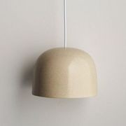 Ceramic Pendant Bell Light Large gallery detail image