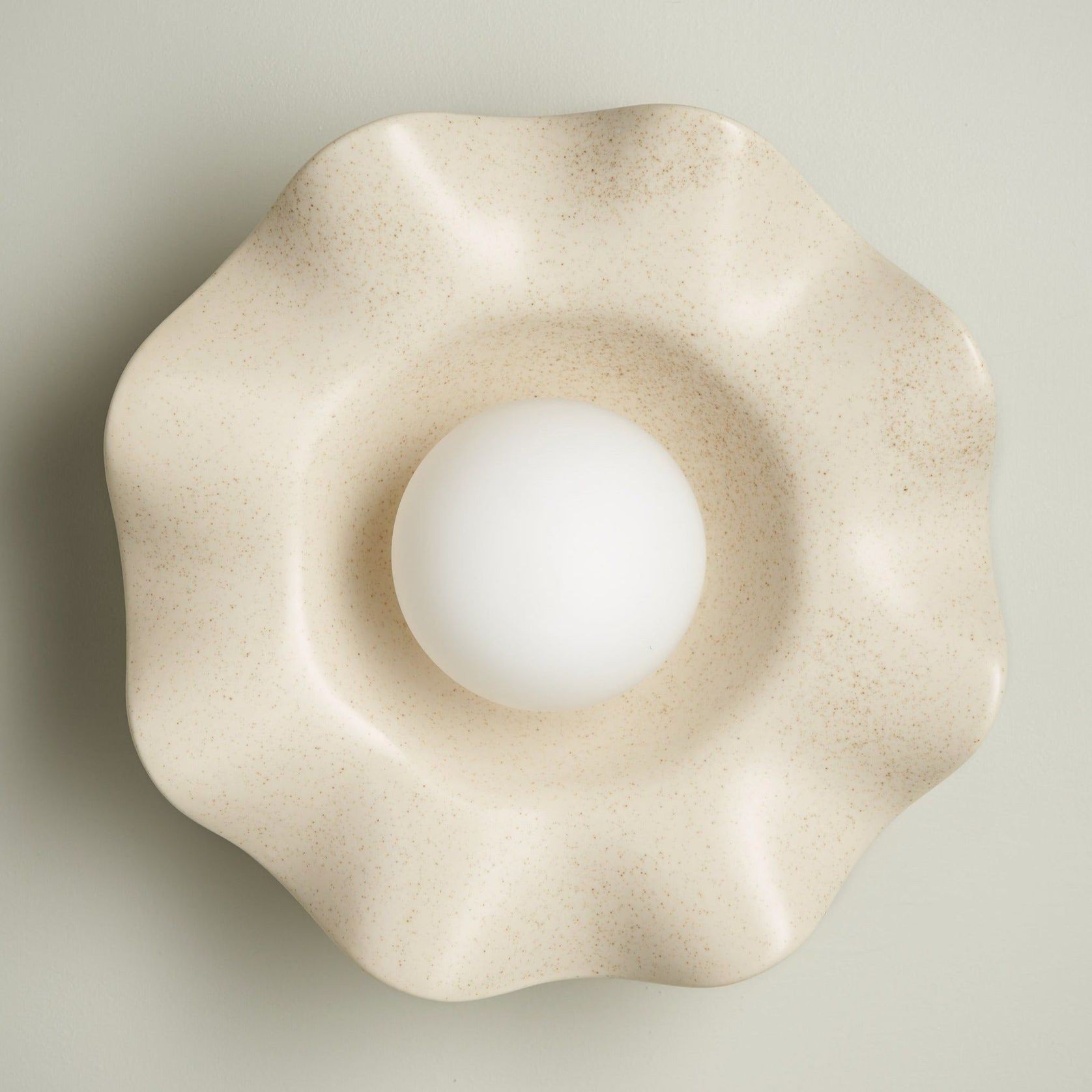 Ceramic Wall Pearl Sconce Light gallery detail image