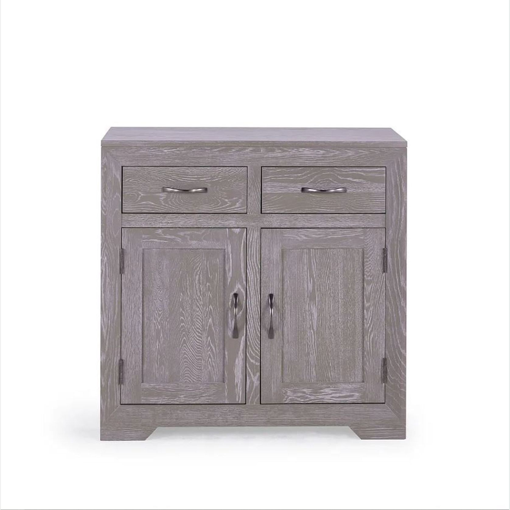 Chamfer Solid Oak Small Sideboard gallery detail image