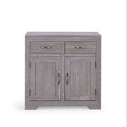 Chamfer Solid Oak Small Sideboard gallery detail image