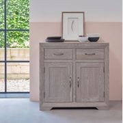 Chamfer Solid Oak Small Sideboard gallery detail image