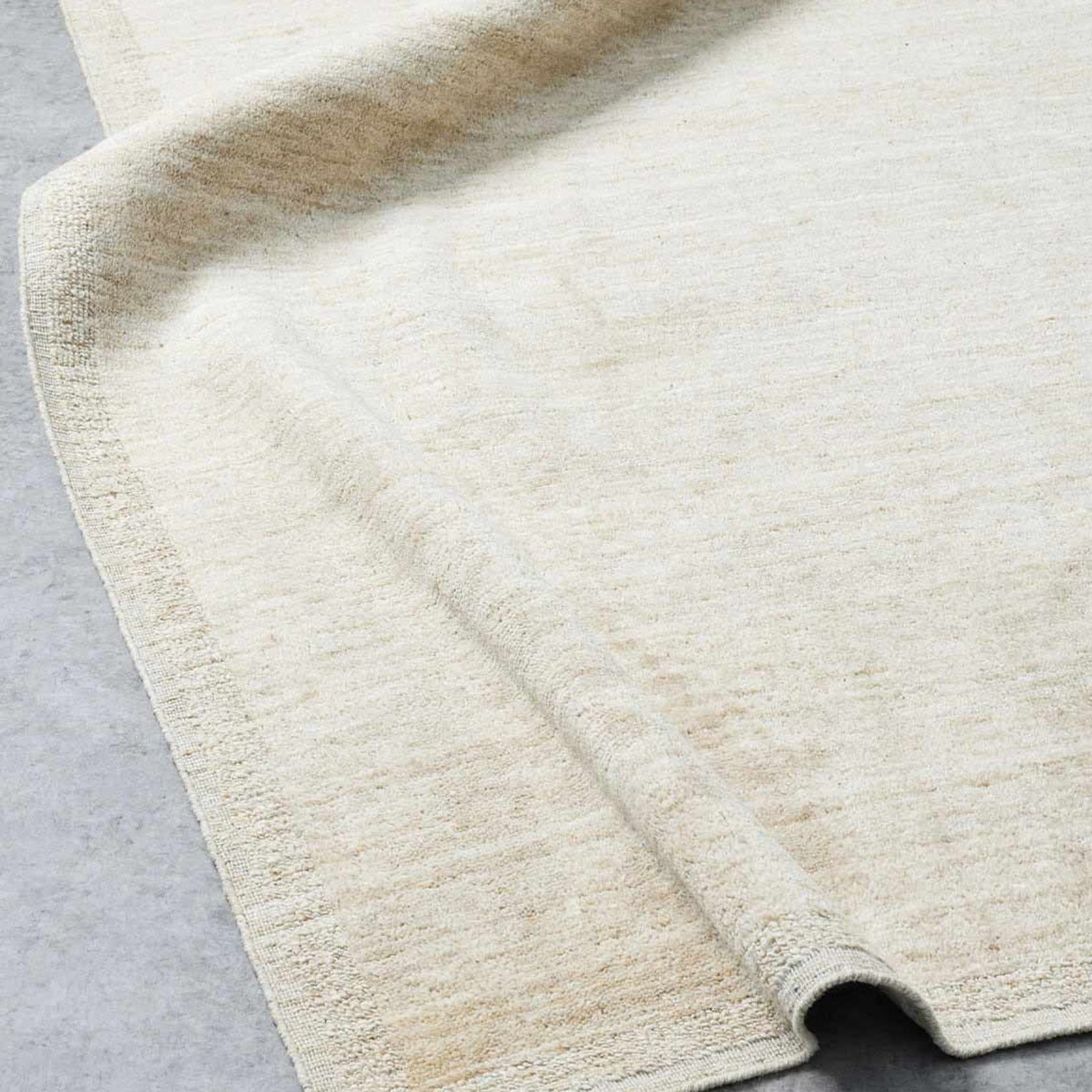 Tribe Home Chelsea Rug - Natural Ivory | 100% Wool Rug gallery detail image