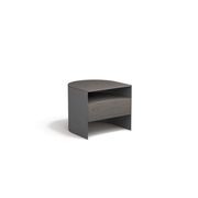 Flexus Bedside Table - Black Lacquered Structure gallery detail image