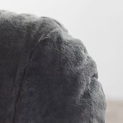 Plush Lounger Bean Bag Chair - Charcoal gallery detail image