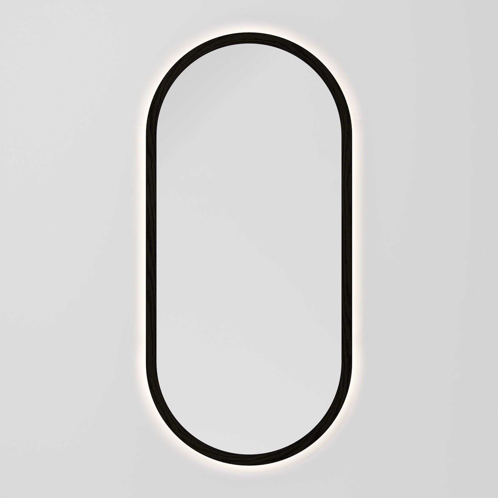 Sora Oval LED Mirror | 500x1050 gallery detail image