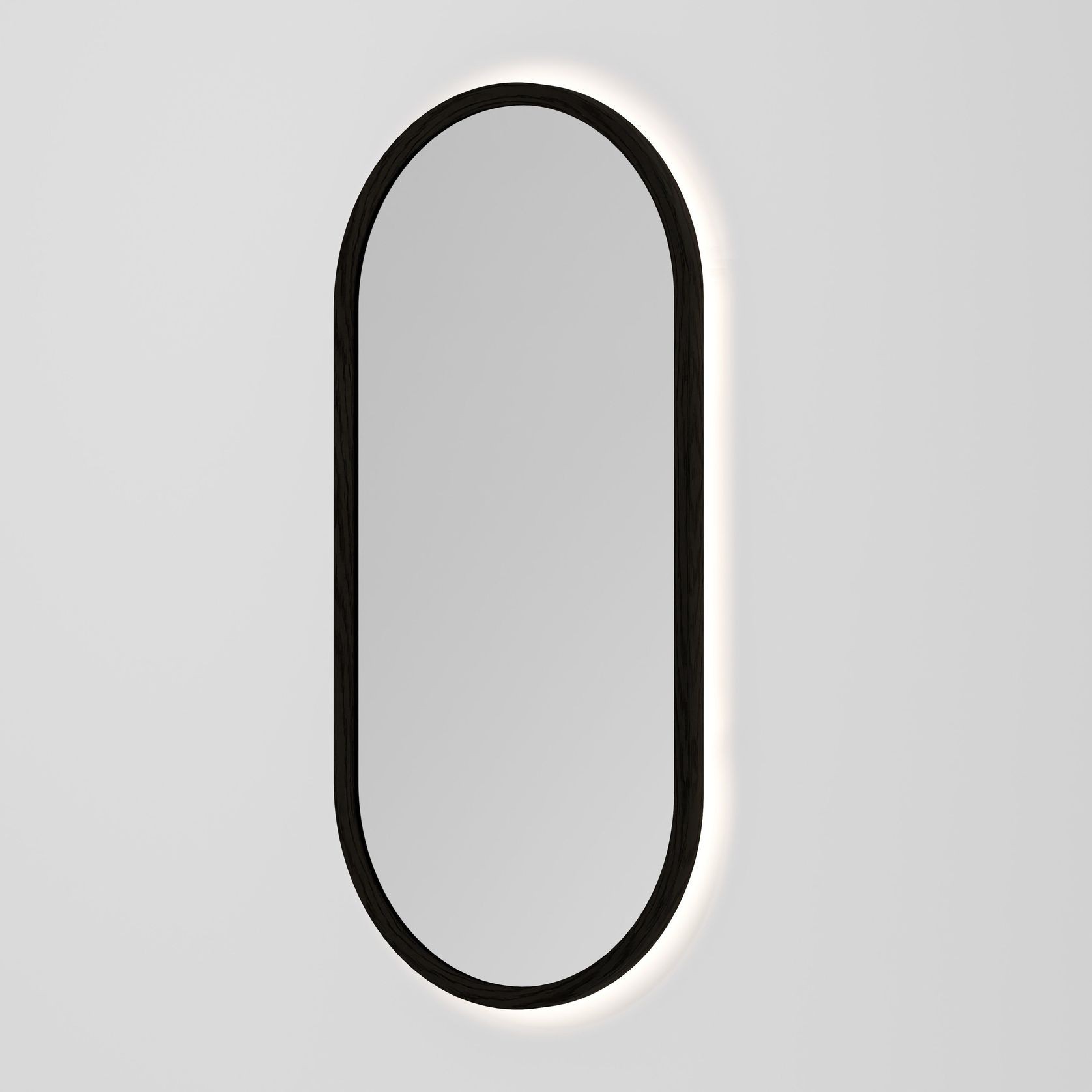 Sora Oval LED Mirror | 500x1050 gallery detail image