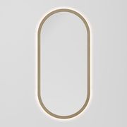 Sora Oval LED Mirror | 500x1050 gallery detail image