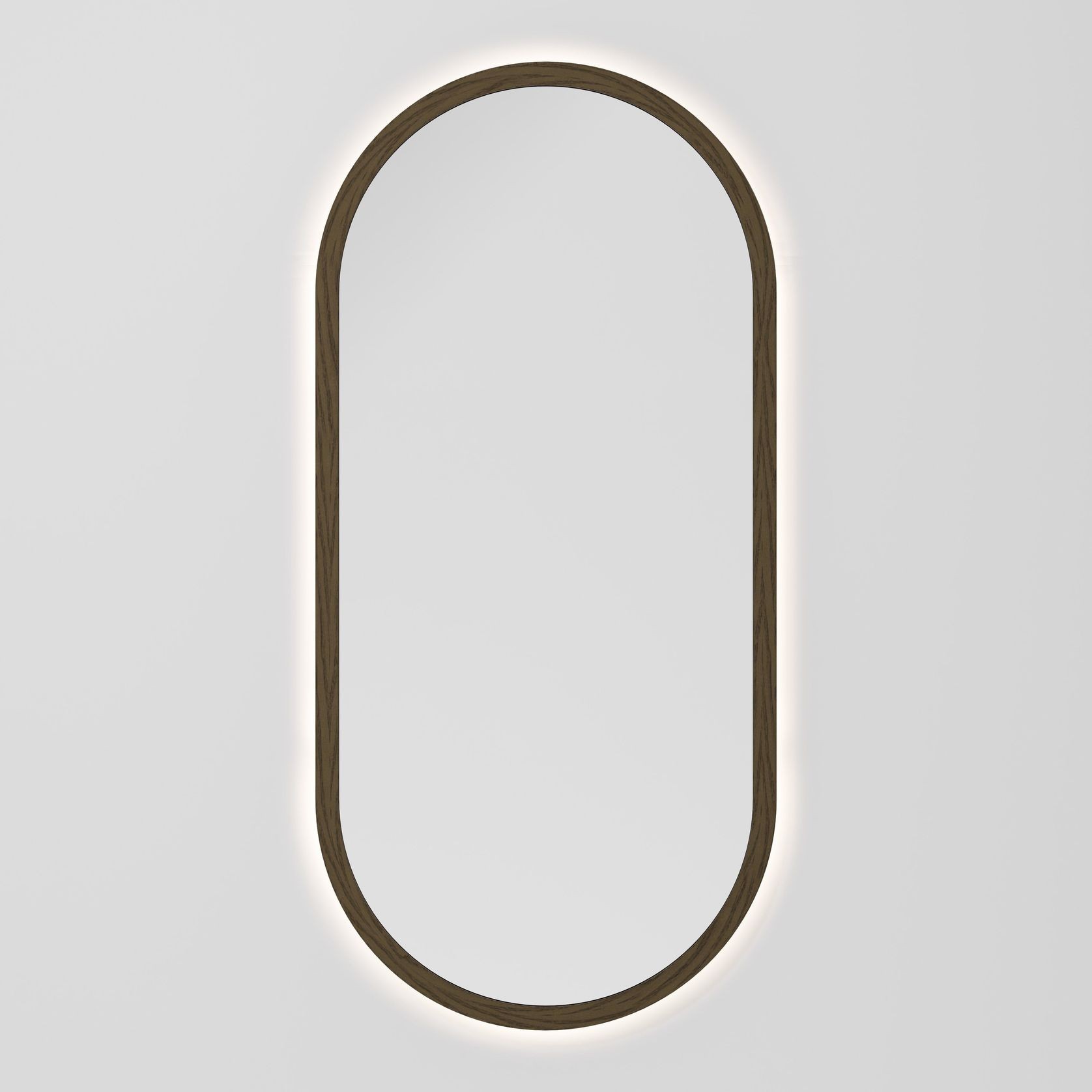 Sora Oval LED Mirror | 500x1050 gallery detail image